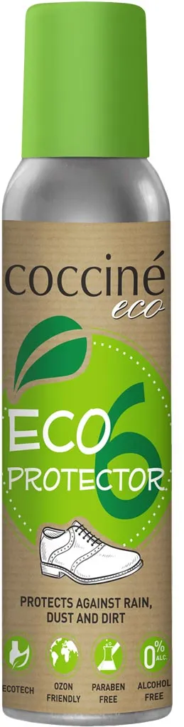 Zielona butelka z impregnatem do obuwia marki Coccine, o nazwie 