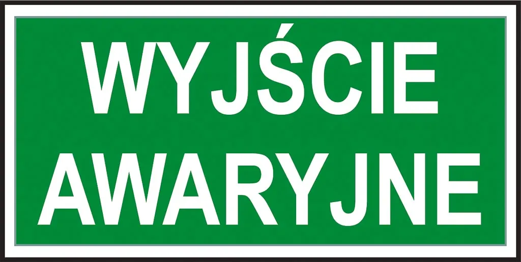 Znak ewakuacyjny