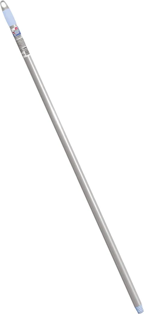 Srebrny trzonek o długości 120 cm z etykietą