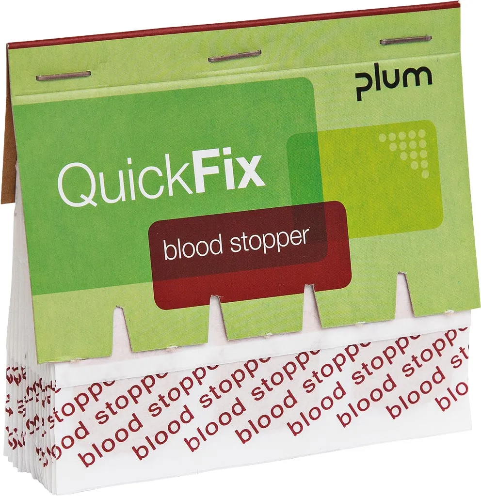Opakowanie plastrów QuickFix marki Plum, oznaczone jako 