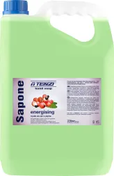 Mydło do mycia rąk SAPONE o zapachu guarany. Opakowanie 5 litrów. Produkt energizujący, marki Tenzi.
