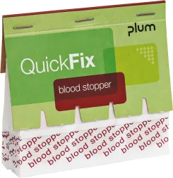Opakowanie plastrów QuickFix marki Plum, oznaczone jako 