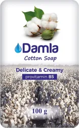 Mydło toaletowe Damla Cotton Soap, oznaczone jako 